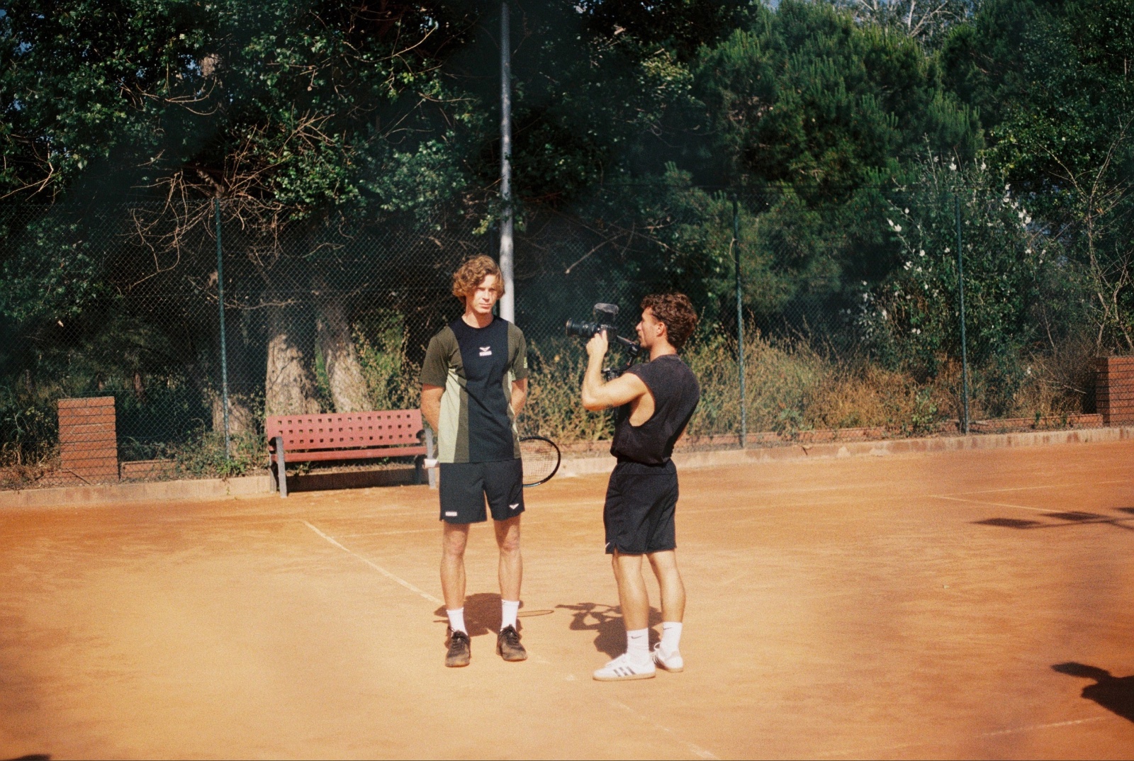 Behind the scenes at the Ra Optics and Andrey Rublev shoot in Madrid, photograph 4